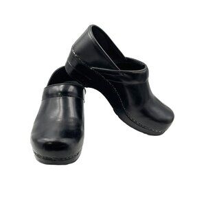 Sanita Women's Sanita Clog Leather Black Size EU36